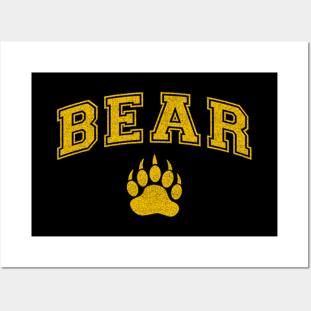 Bear: Popular Gay Terms - LGBTQ Community Subgroup Slang Wall Art by Webdango